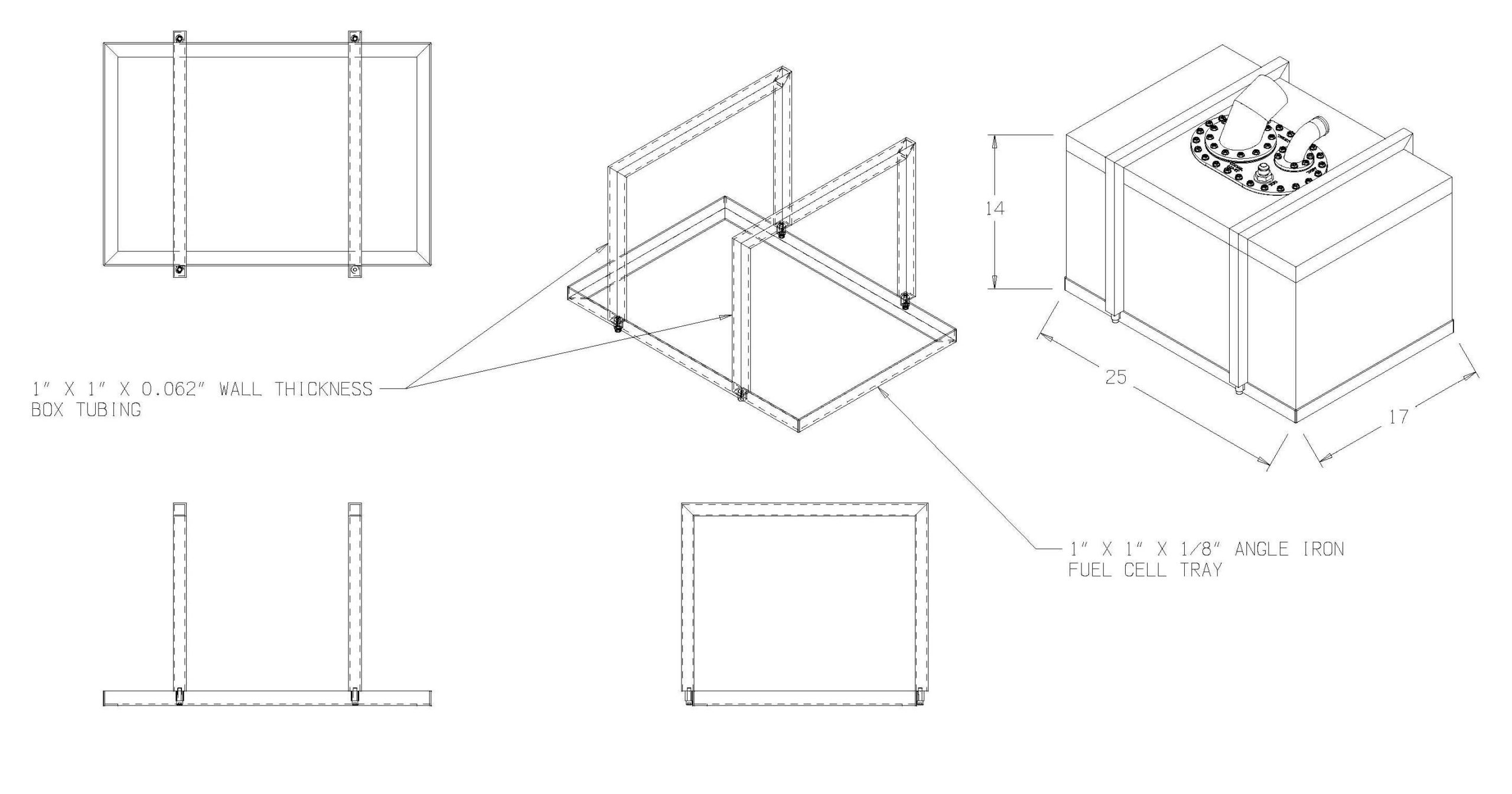 DIRTcar Modified Fuel Cell Straps for rulebook