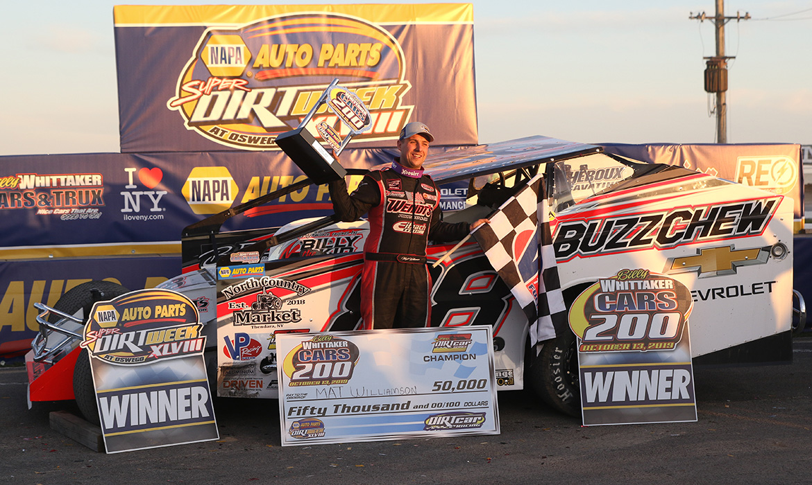 Williamson Conquers Billy Whittaker Cars 200 Super
