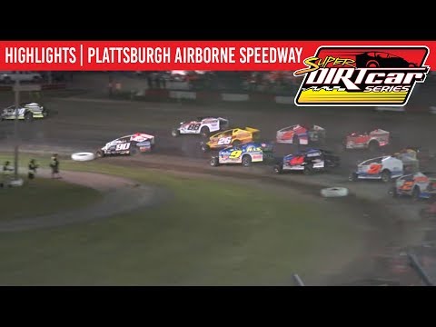 Super DIRTcar Series Big Block Modifieds Plattsburgh Airborne Speedway July 1, 2019 | HIGHLIGHTS