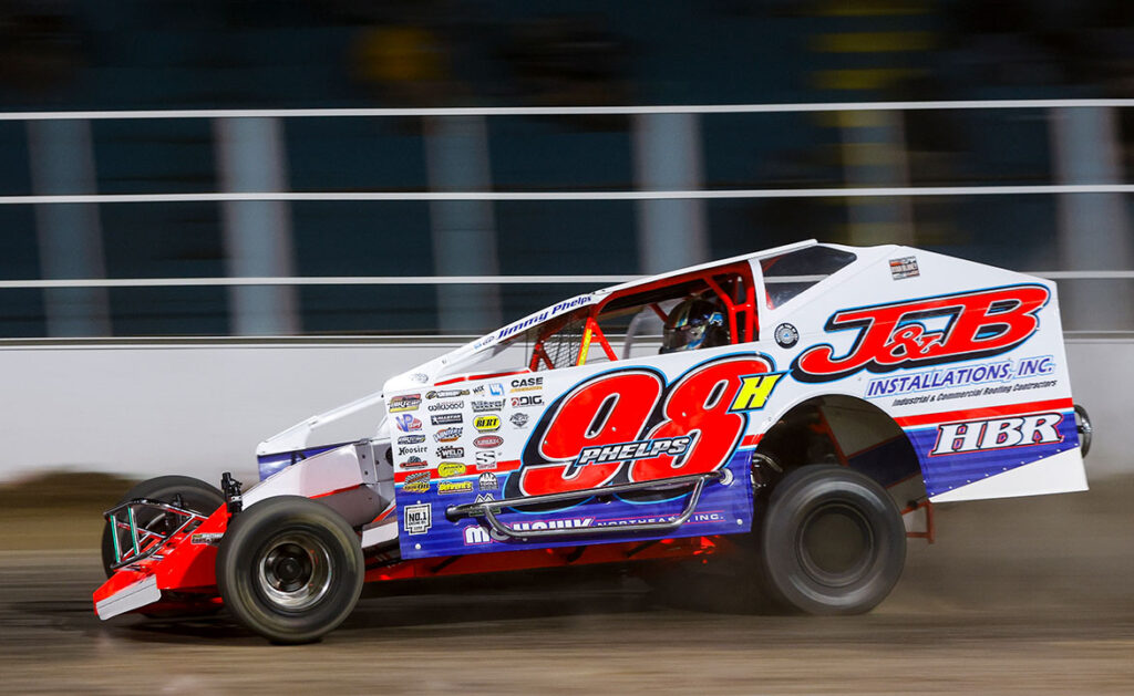 Jimmy Phelps at Oswego Speedway