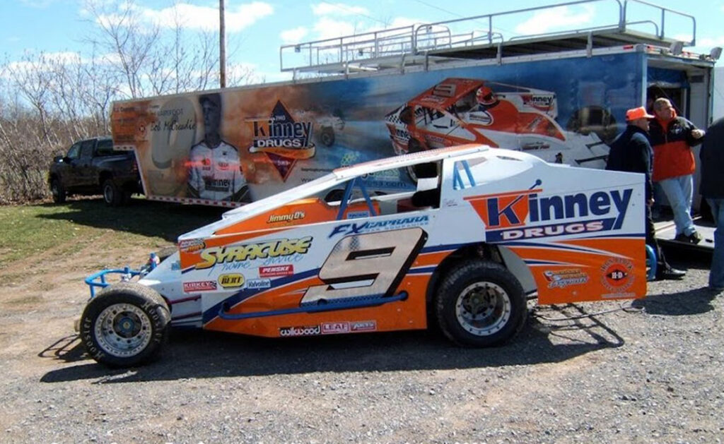 Bob McCreadie at Cayuga County Fair Speedway