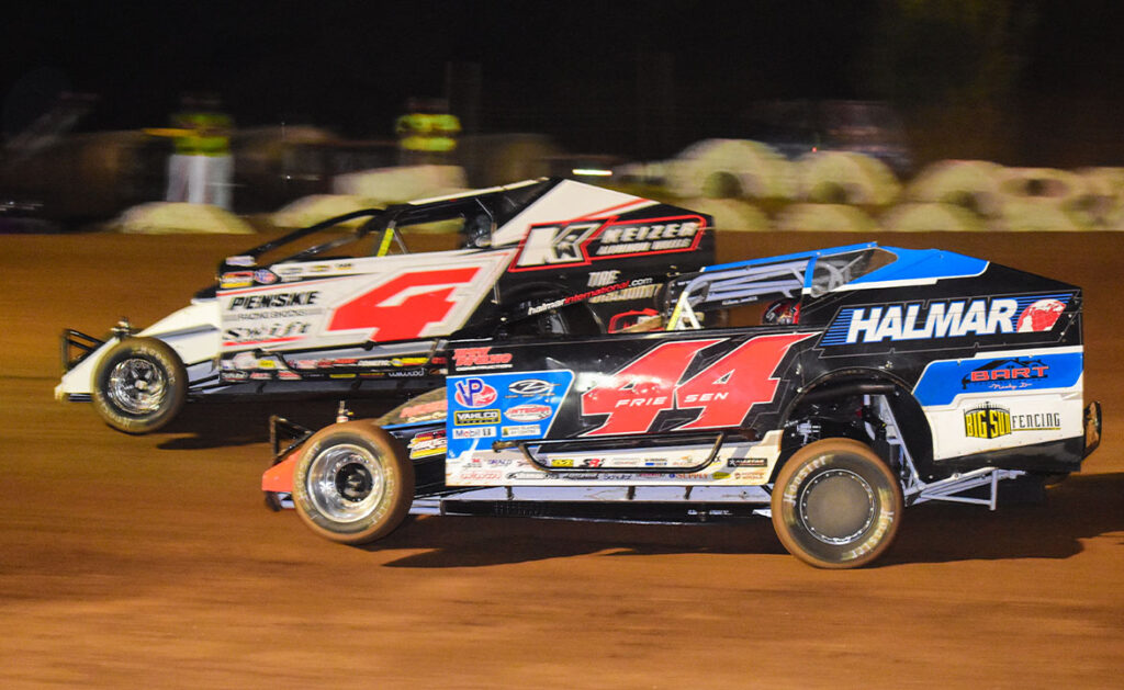 Stewart Friesen and Anthony Perrego