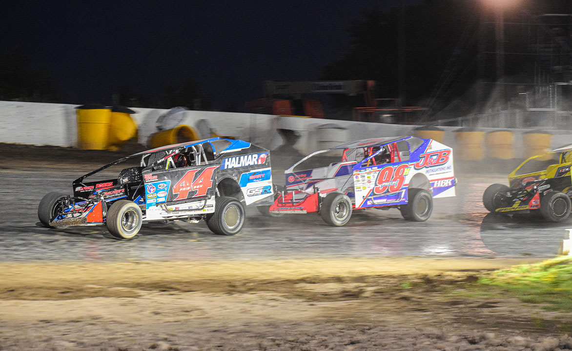 Stewart Friesen and Jimmy Phelps