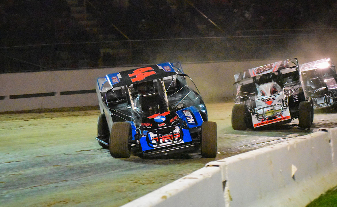 Stewart Friesen and Mat Williamson