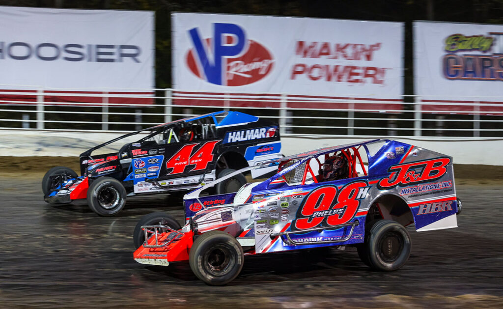 Jimmy Phelps and Stewart Friesen