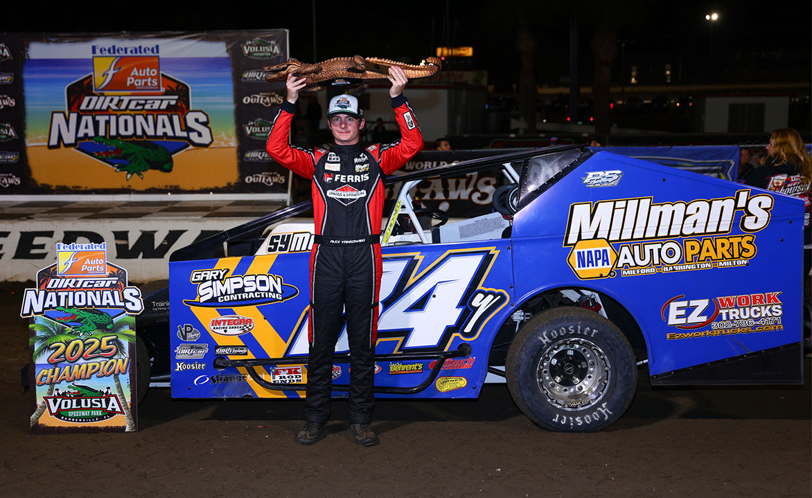 HISTORIC GATOR: Alex Yankowski Becomes First Pennsylvania Driver to Win DIRTcar Nationals Big Gator