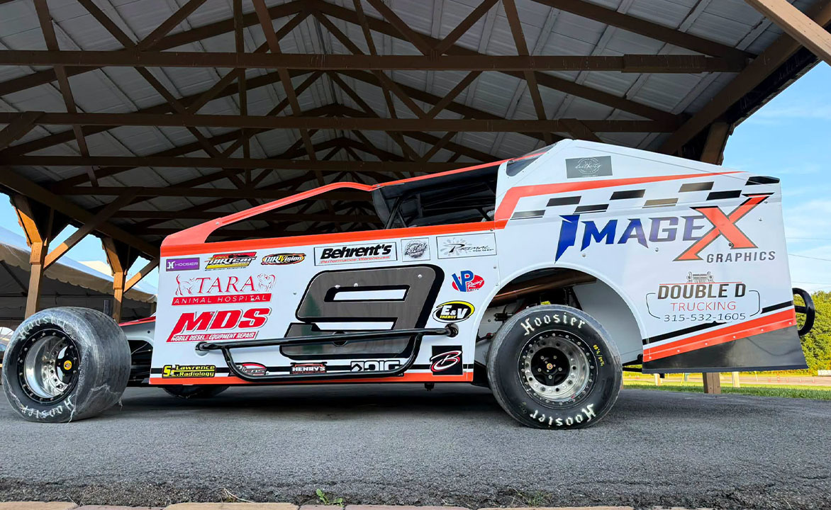 Tim McCreadie's No. 9 car